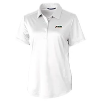 Women's Cutter & Buck White Florida A&M Rattlers Prospect Textured Stretch Polo