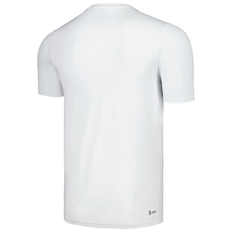 Men's adidas White Florida Atlantic Owls Basketball Creator T-Shirt