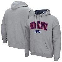 Sweat à capuche Colosseum pour homme, gris chiné, motif arche et logo des hiboux de l'Atlantique Floride