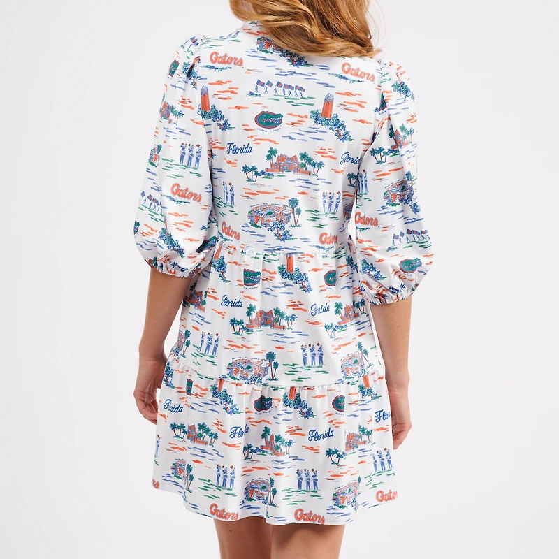 Robe à volants style Tory des Royal Florida Gators de Smith & Quinn