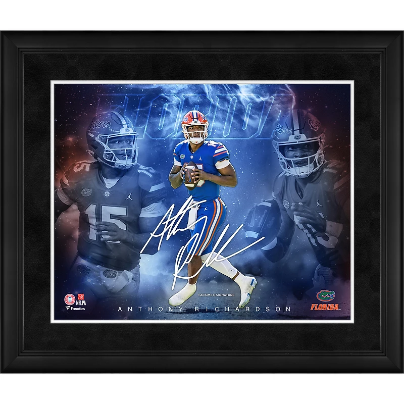 Anthony Richardson Florida Gators Facsimile Signature Framed  16" x 20" Stars of the Game Collage