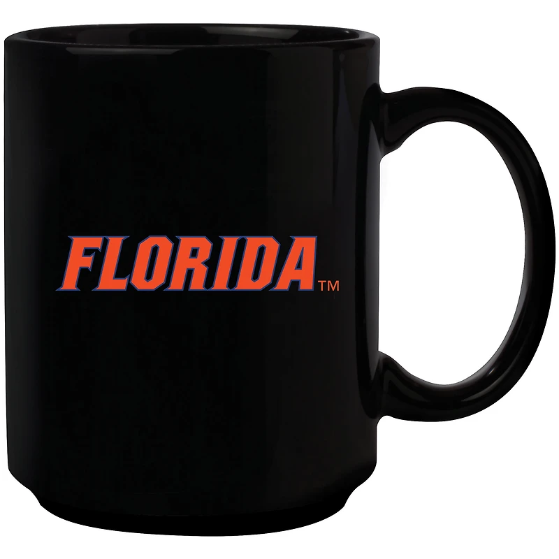 Alligators noirs de Floride 15 oz. Tasse à logo primaire