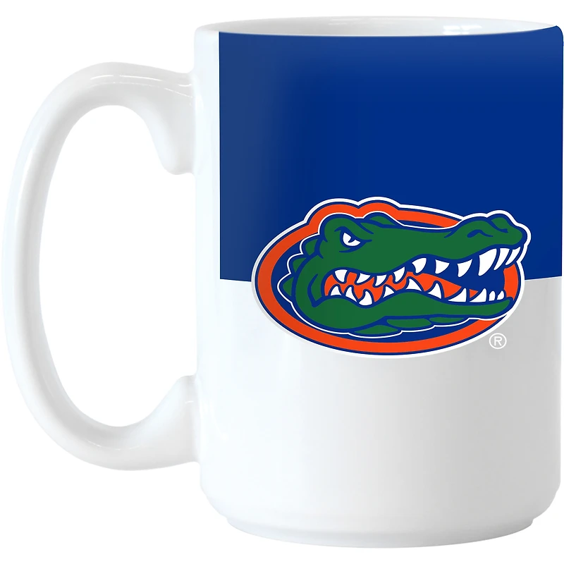 Alligators de Floride 15 oz. Tasse à blocs de couleurs