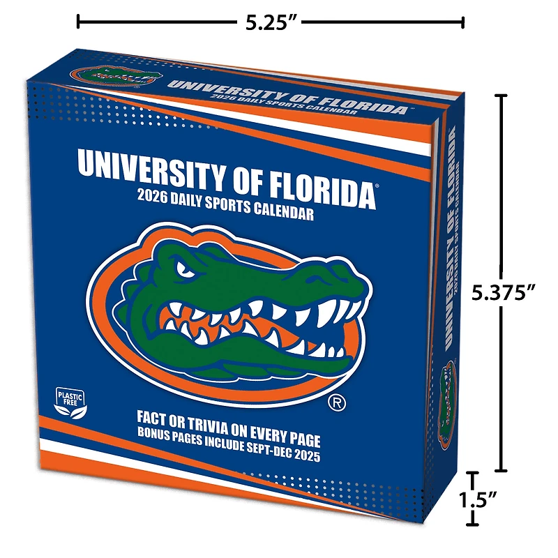 Florida Gators 2026 Box Calendar