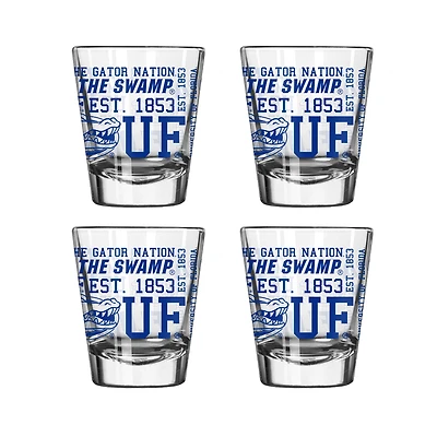 Florida Gators 4-Pack 2oz. Shot Glass Set