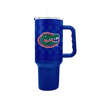 Florida Gators 40oz Checkered Stainless Steel Tumbler