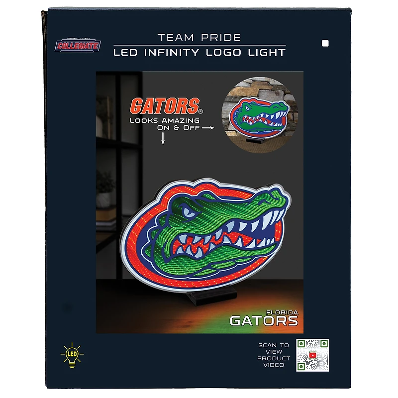 Florida Gators LED Infinity Logo Light