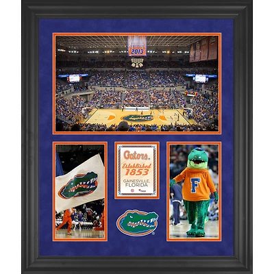 Florida Gators O'Connell Center Framed 20" x 24" 3-Opening Collage