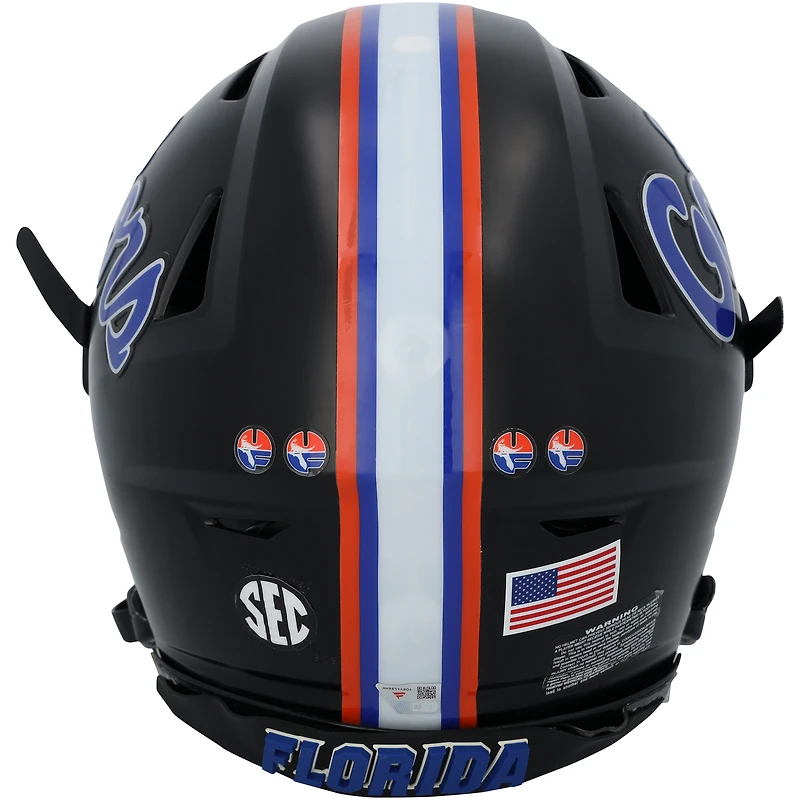 Casque Riddell noir, fourni par 'équipe des Florida Gators, issu du programme de football américain - Taille