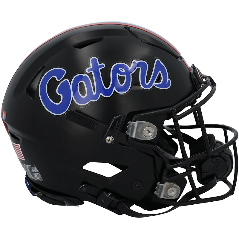 Casque Riddell noir, fourni par 'équipe des Florida Gators, issu du programme de football américain - Taille
