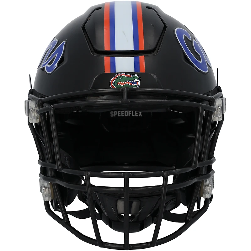 Casque Riddell noir, fourni par 'équipe des Florida Gators, issu du programme de football américain - Taille