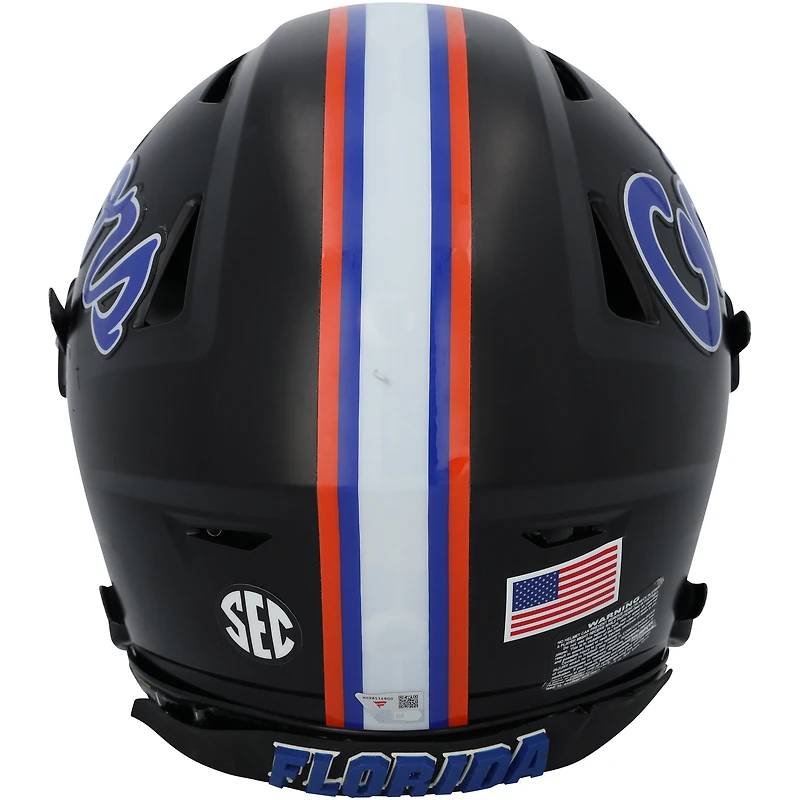 Casque Riddell noir de l'équipe de football des Florida Gators - Taille M