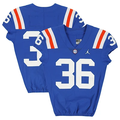 Maillot rétro royal n°36 des Florida Gators pour les saisons de football NCAA 2020-21