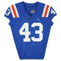 Maillot rétro royal numéro 43 des Florida Gators pour les saisons de football NCAA 2020-21