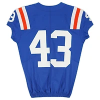 Maillot rétro royal numéro 43 des Florida Gators pour les saisons de football NCAA 2020-21