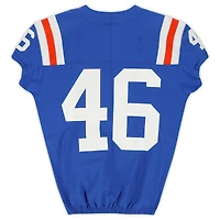 Florida Gators Team-Issued #46 Blue Throwback Jersey from the 2020-21 NCAA Football Seasons