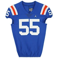 Maillot rétro bleu n°55 des Florida Gators émis par l'équipe des saisons de football NCAA 2020-21