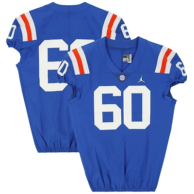 Maillot rétro bleu n°60 des Florida Gators émis par l'équipe des saisons de football NCAA 2020-21