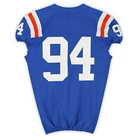 Florida Gators Team-Issued #94 Blue Throwback Jersey from the 2020-21 NCAA Football Seasons