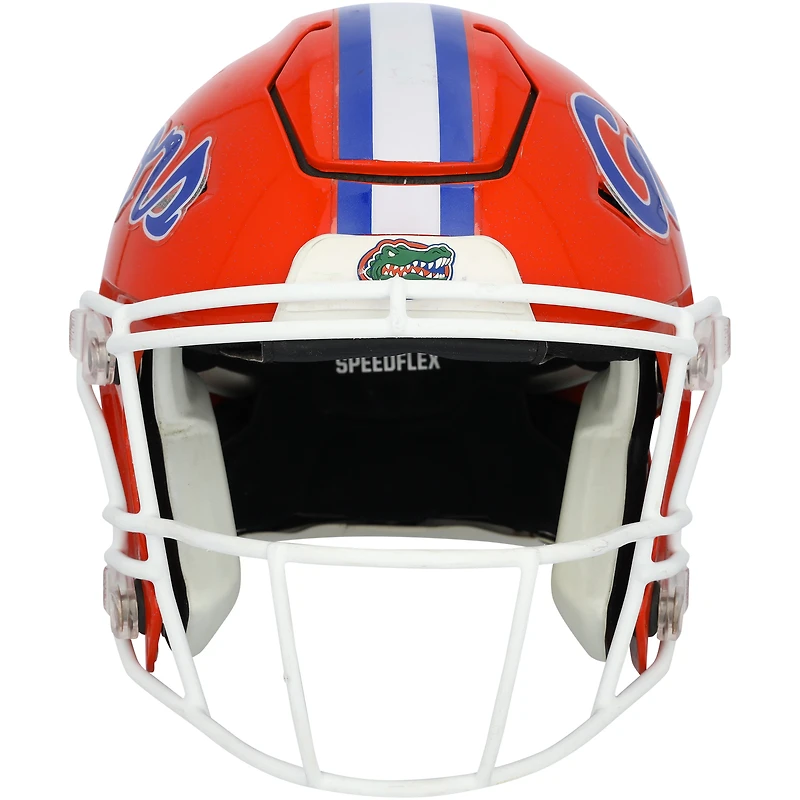 Casque Riddell orange de 'équipe de football des Florida Gators - Taille