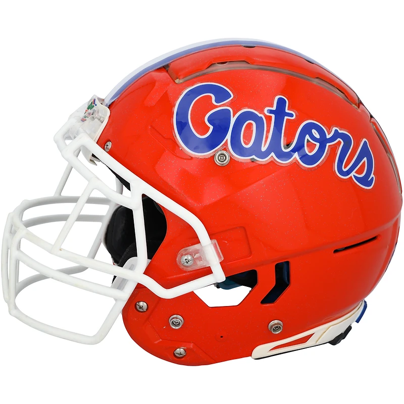 Florida Gators Team-Issued Orange Schutt Helmet from the Football Program - Size