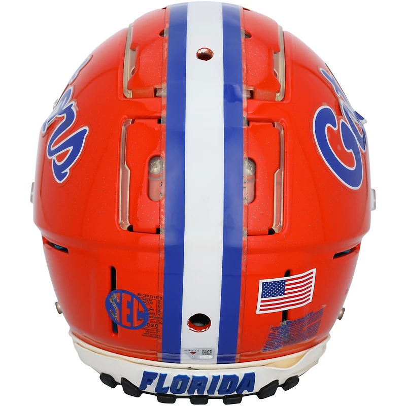Florida Gators Team-Issued Orange Schutt Helmet from the Football Program - Size