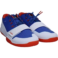 Florida Gators Team-Issued Royal/White Jordan Menace Turf Shoes from the 2020 NCAA Season