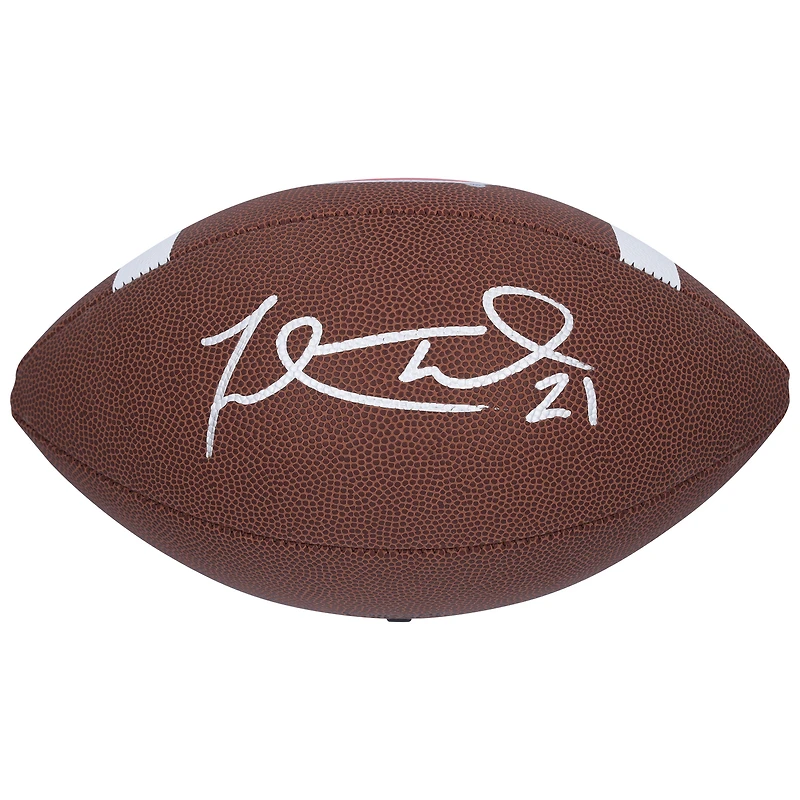 Ballon de football réplique Nike autographié par Fred Taylor des Florida Gators