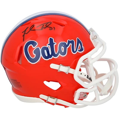Fred Taylor Florida Gators Autographed Riddell Speed Mini Helmet