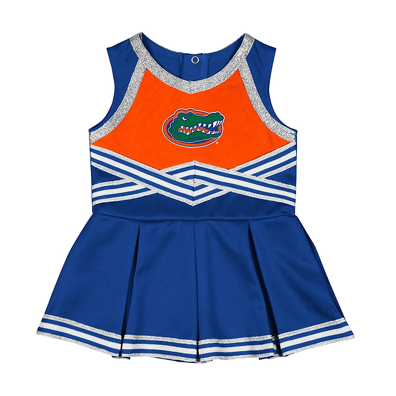 Robe de cheerleading Lollipop Park pour filles du Colosseum Royal Florida Gators