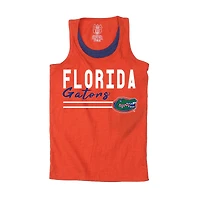 Débardeur dos nageur Wes & Willy orange Florida Gators pour filles (maternelle)