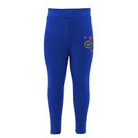 Girls Toddler Gray/Royal Florida Gators Heart to Hoodie & Leggings Set