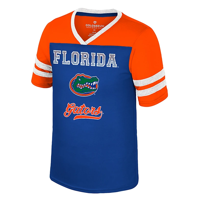 T-shirt Princesse Bubblegum Bling pour jeunes filles du Colisée Royal Florida Gators