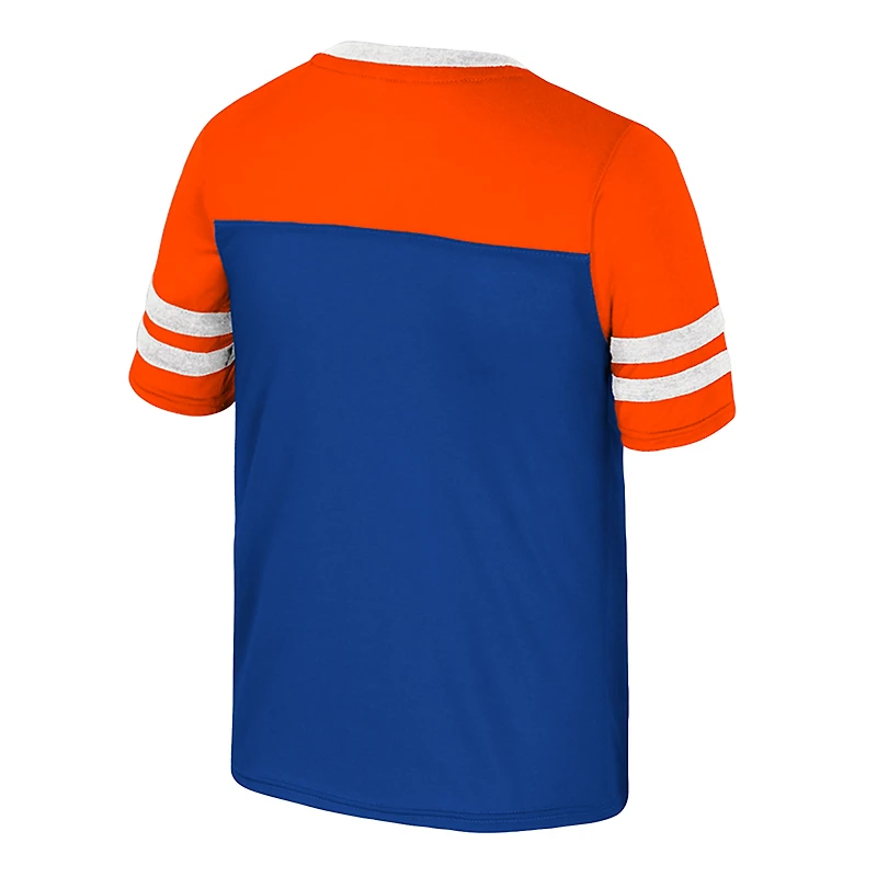 Girls Youth Colosseum Royal Florida Gators Princess Bubblegum Bling T-Shirt