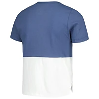 Girls Youth League Collegiate Wear Navy/White Florida Gators Colorblocked T-Shirt