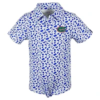 Body polo à imprimé intégral Tom pour bébé Garb Royal Florida Gators