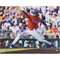 Jac Caglianone Florida Gators Autographed 16" x 20" Pitching Photograph