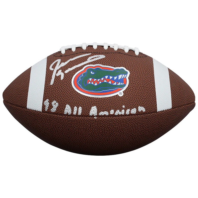 Jevon Kearse Florida Gators Autographed Nike Replica Football with "98 All American" Inscription