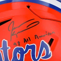 Jevon Kearse Florida Gators Autographed Riddell Speed Flex Mini Helmet with "98 All American" Inscription