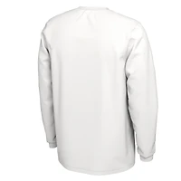 Jordan Brand  White Florida Gators 2023 On Court Bench Long Sleeve T-Shirt