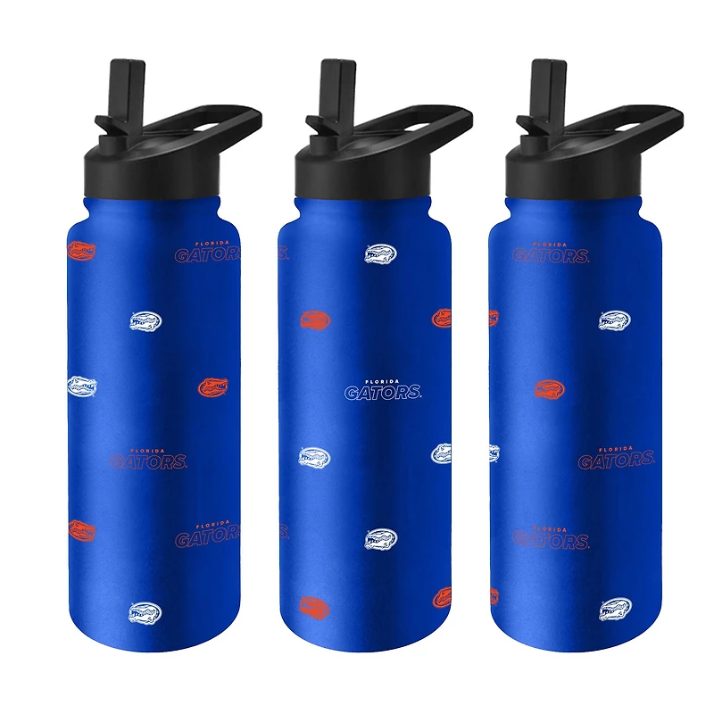 Logo Brands Florida Gators Bouteille de 1 litre (34 oz) Steep and Repeat Quencher