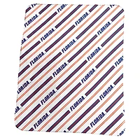 Couverture polaire à rayures verticales classiques 50" x 60" avec logo des Florida Gators