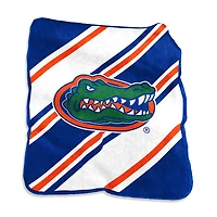 Logo Brands Florida Gators 50" x 60" Raschel Stripe Throw Blanket