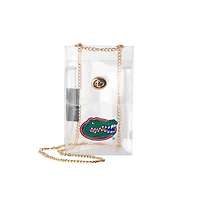 Logo Brands Florida Gators Clear Essential Crossbody Purse