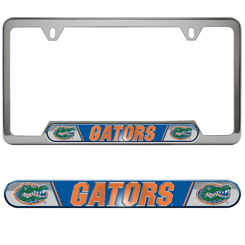 Logo Brands  Florida Gators Embossed License Plate Frame
