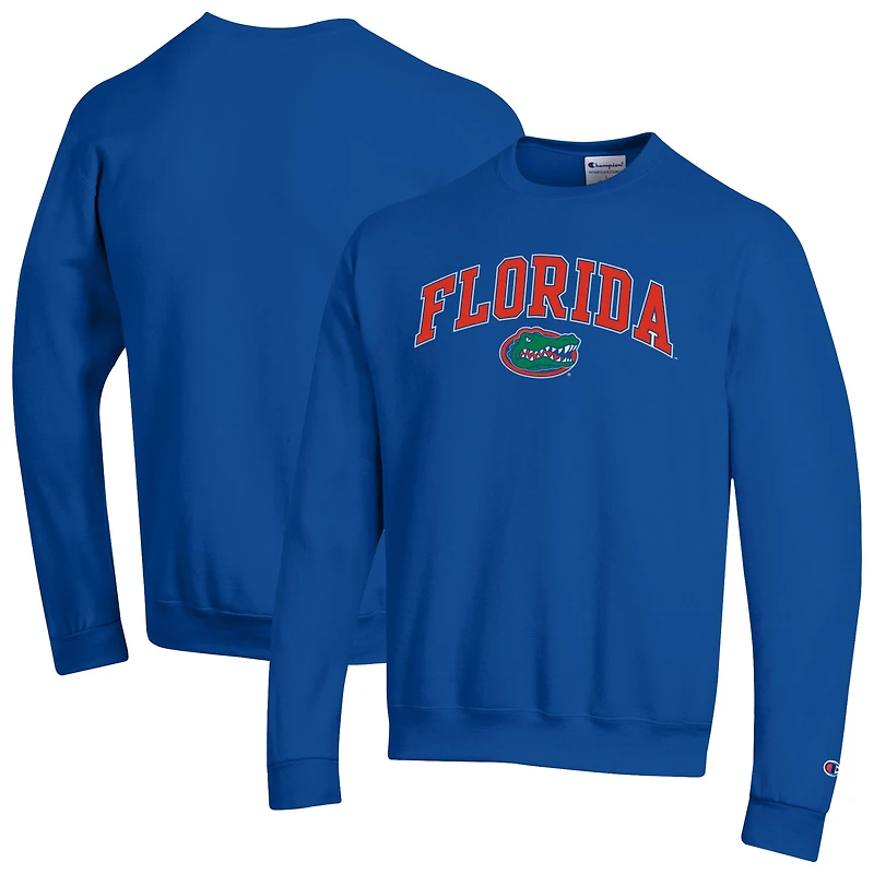 Sweat-shirt à capuche avec logo Arch Over Champion Royal Florida Gators pour homme