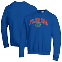 Sweat-shirt à capuche avec logo Arch Over Champion Royal Florida Gators pour homme