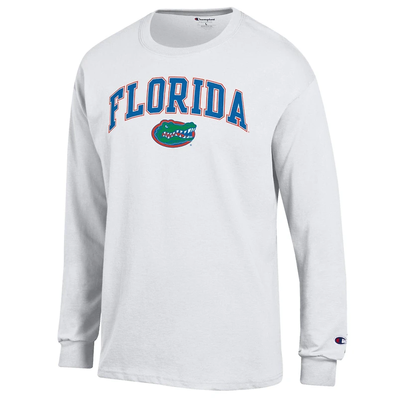 Men's Champion Florida Gators Arch Over Logo Long Sleeve T-Shirt
