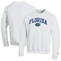 Sweat-shirt à enfiler avec logo Arch Over des Florida Gators pour homme, blanc, Champion