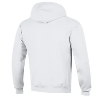 Sweat à capuche en polaire avec logo arqué Champion White Florida Gators pour homme